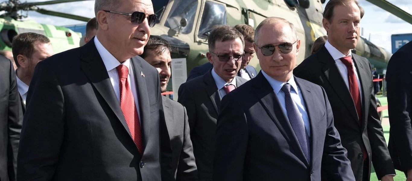 Η εξουδετέρωση του Ισλαμικού Κράτους στη συνάντηση Πούτιν - Ερντογάν